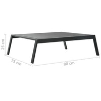 Salon de jardin aluminium 5 places