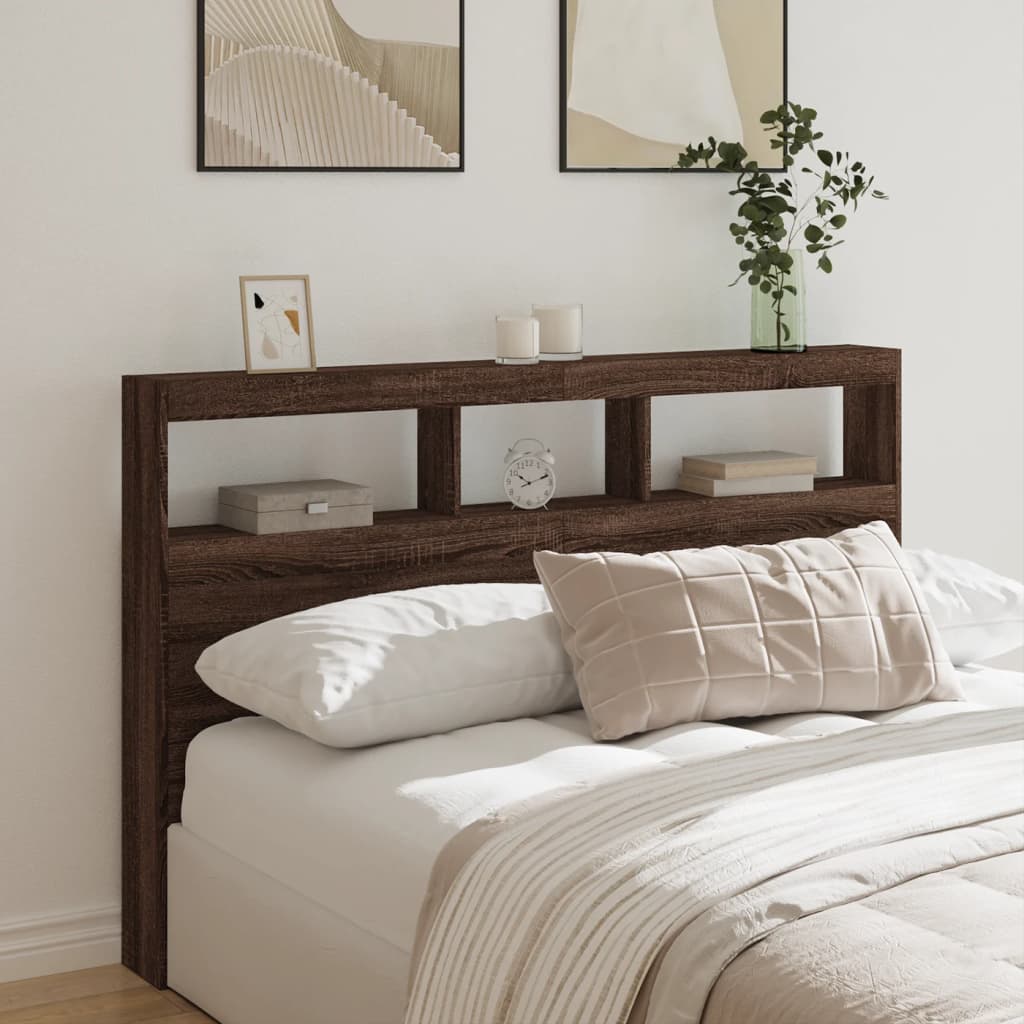 Tête de lit armoire 160 cm avec LED