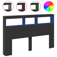 Tête de lit armoire 160 cm avec LED