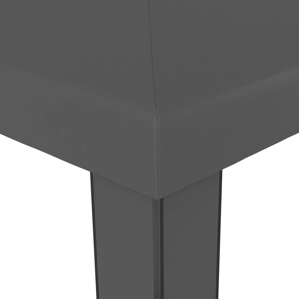 Tonnelle de jardin lumières LED 3x3 m