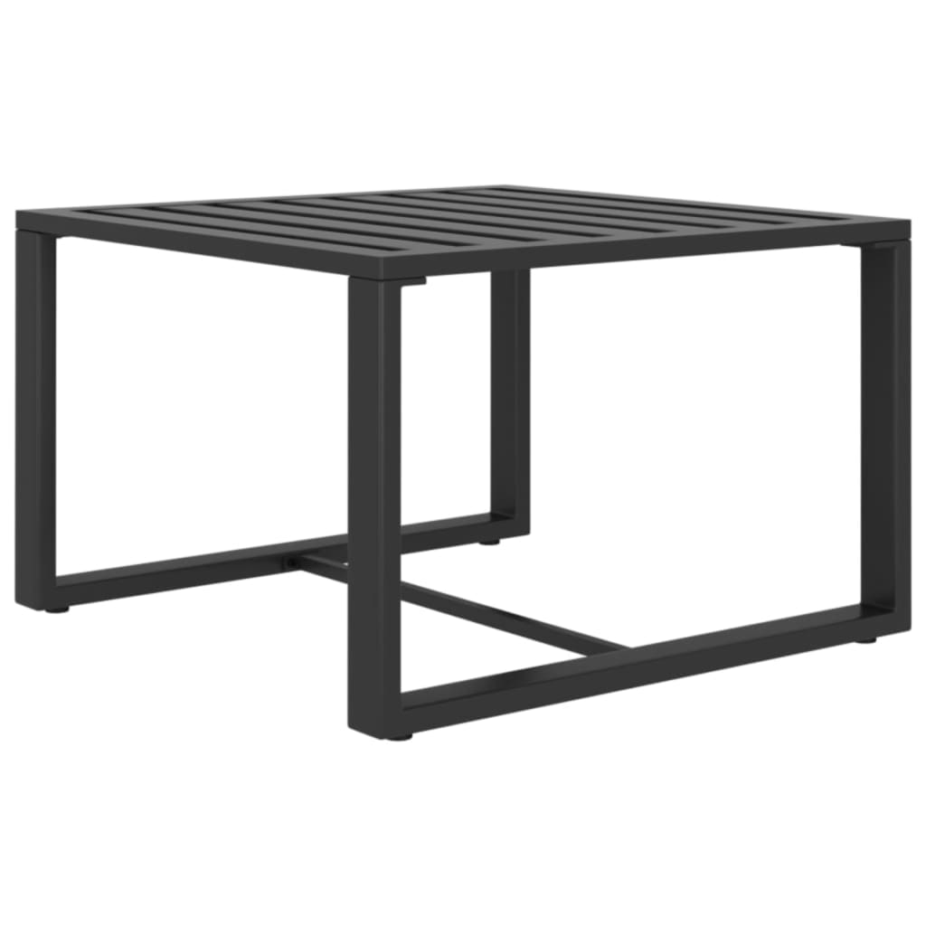 Salon de jardin Aluminium 6 places Anthracite