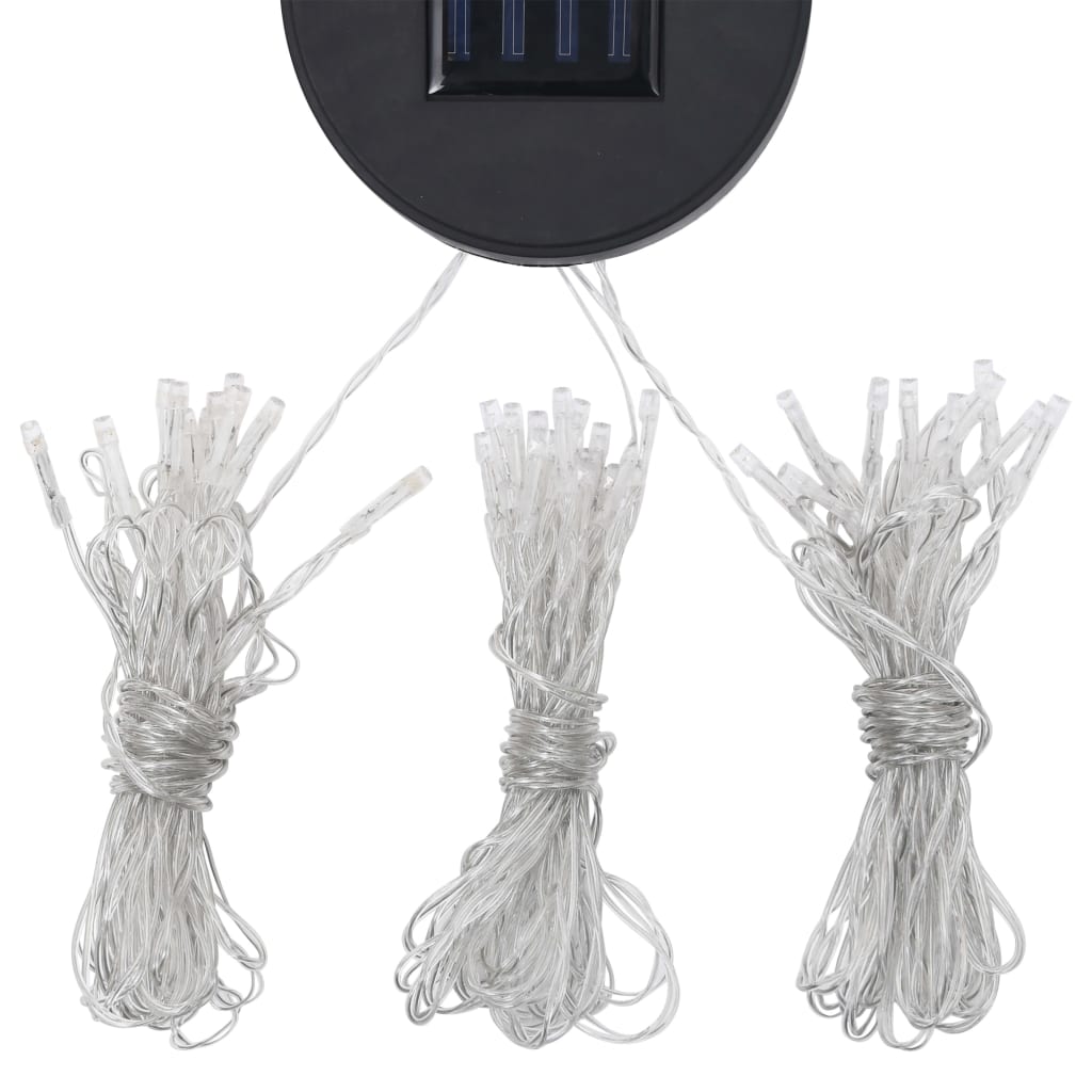 Tonnelle de jardin lumières LED 3x3 m