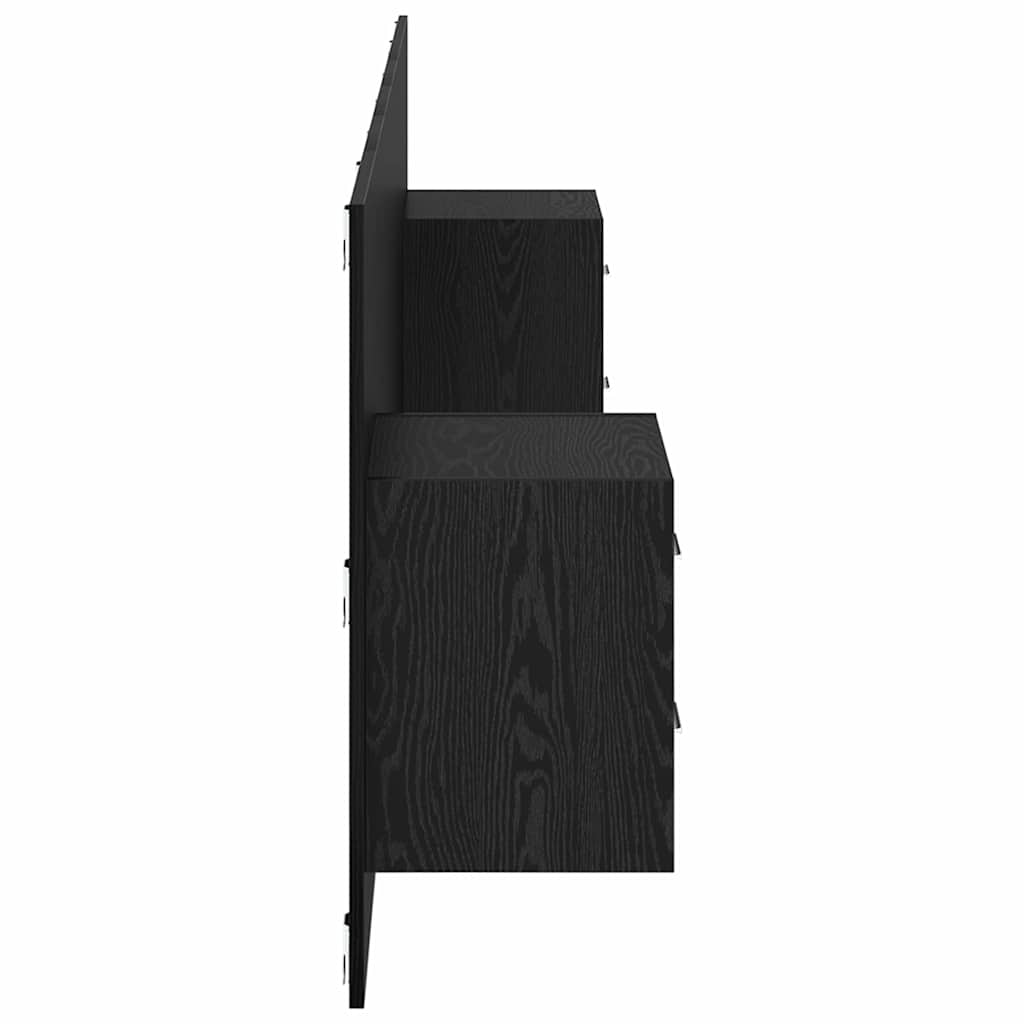 Tête de lit bois 160 cm double tiroirs