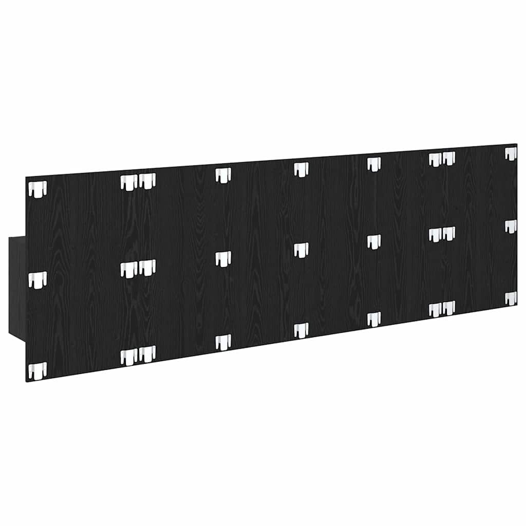 Tête de lit bois 160 cm double tiroirs