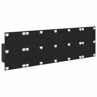 Tête de lit bois 160 cm double tiroirs